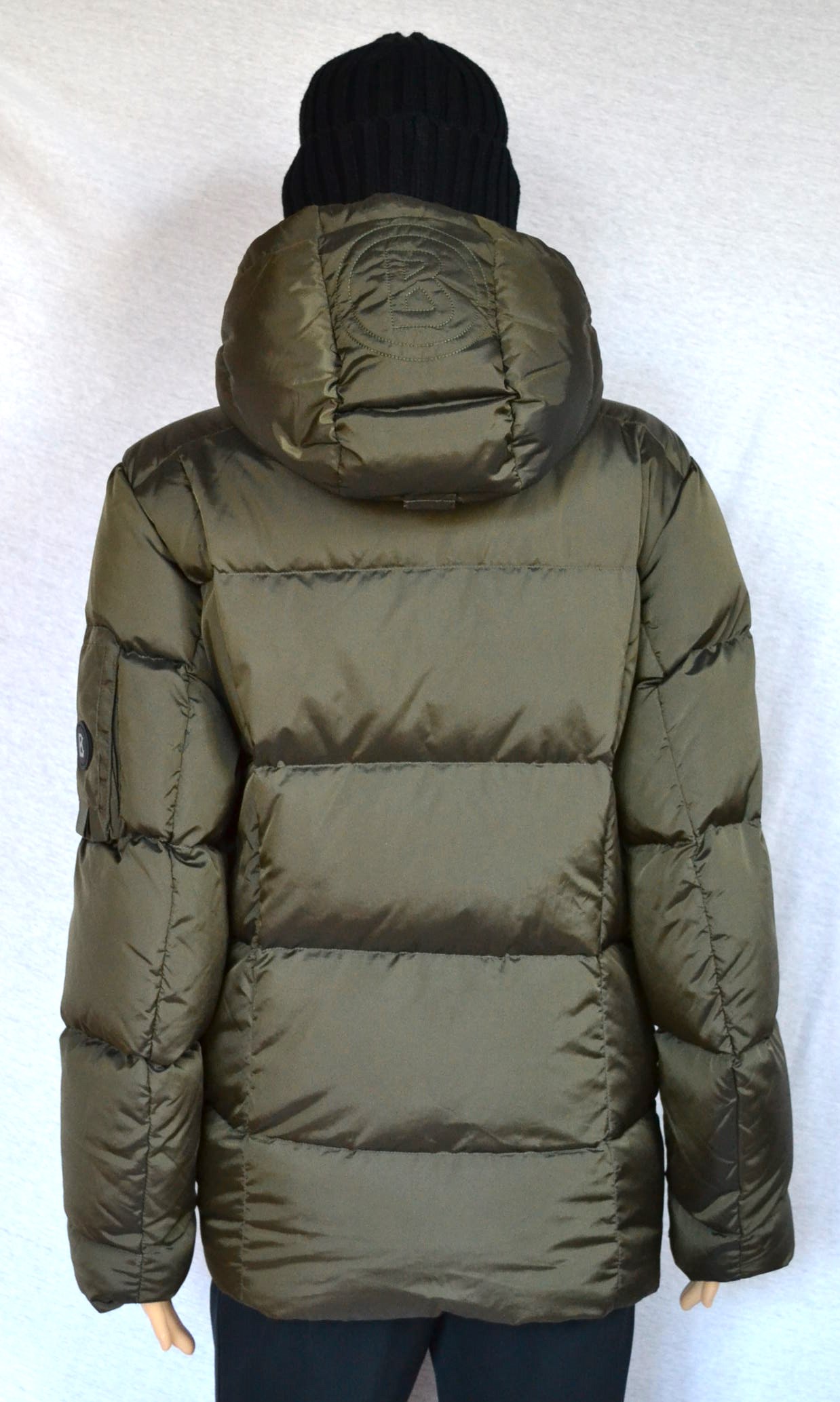 BOGNER FELINA FELINE DAMEN DAUNEN JACKE OLIV LOGO BÄNDER Gr 42 48 XL 3XL 4XL NEU – Bild 3
