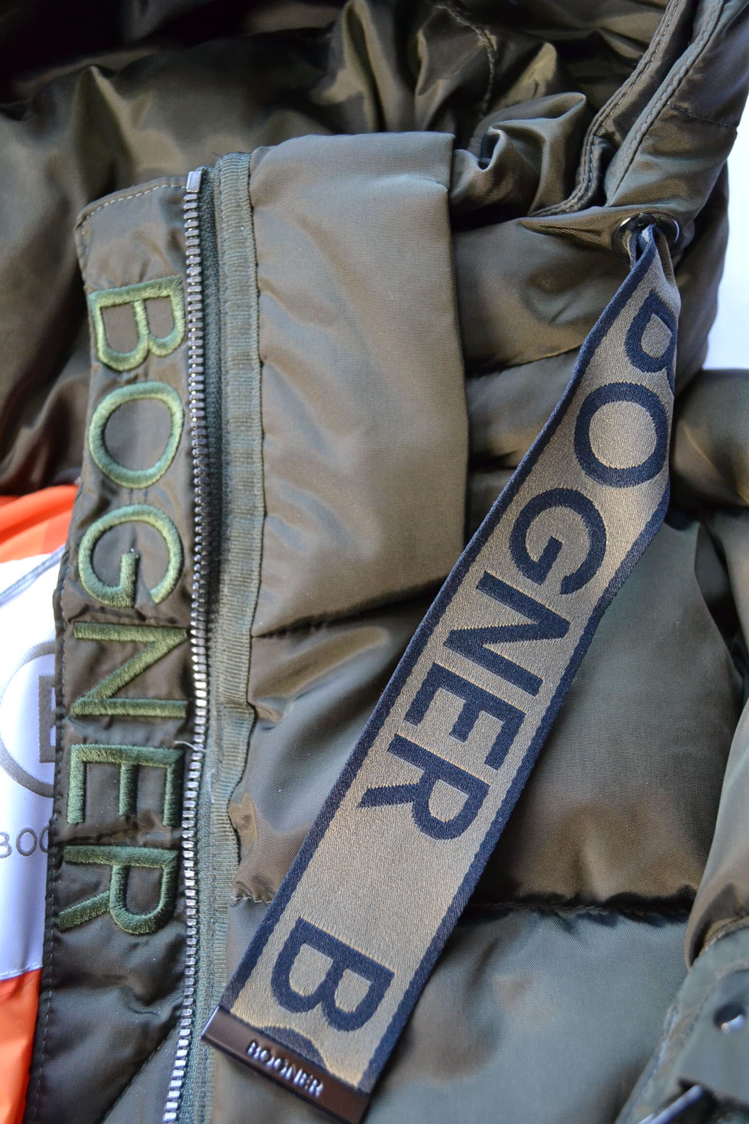 BOGNER FELINA FELINE DAMEN DAUNEN JACKE OLIV LOGO BÄNDER Gr 42 48 XL 3XL 4XL NEU – Bild 14