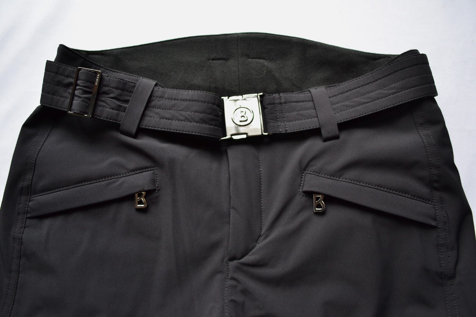 BOGNER FRAENZI DAMEN SKIHOSE FRANZI SCHWARZ STRETCH MIT GÜRTEL Gr 38 46 M XXL NEU – Bild 4