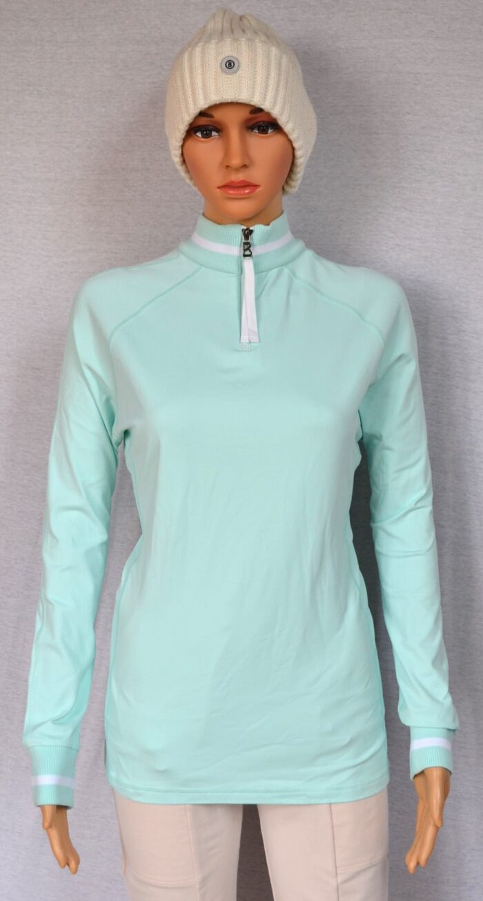 BOGNER DAMEN SKI FIRST LAYER STRETCH UNTERZIEHER LINDGRÜN Gr 40 42 44 46 NEU