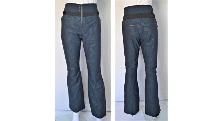 BOGNER FIRE + ICE DAMEN HIGH WAIST SKIHOSE WOMAN SKI PANTS BORJA BLAU Gr 44 XL NEU