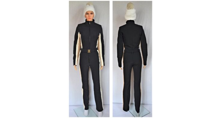 BOGNER TALISHA DAMEN JET SKIANZUG WOMEN SKI SUIT OVERALL SCHWARZ Gr 34 36 36L 40 NEU