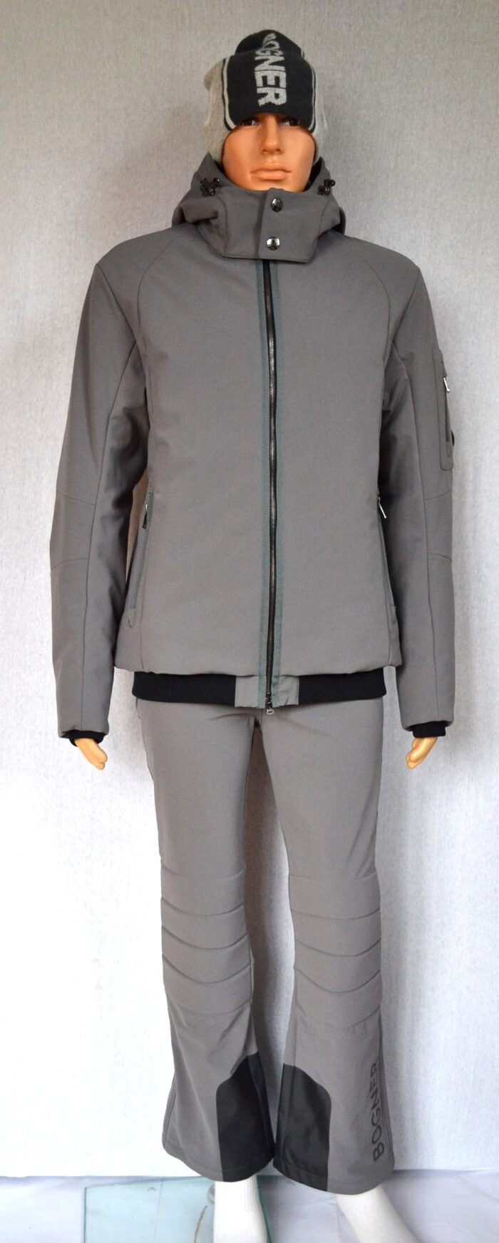 BOGNER MINGO HERREN SKIJACKE GRAU STRETCH FLAMMEN Gr 50 L NEU – Bild 11
