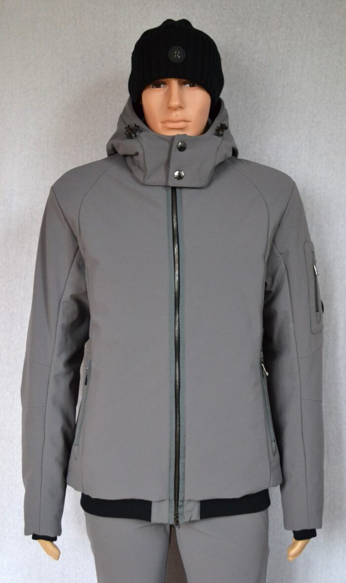 BOGNER MINGO HERREN SKIJACKE GRAU STRETCH FLAMMEN Gr 50 L NEU – Bild 14