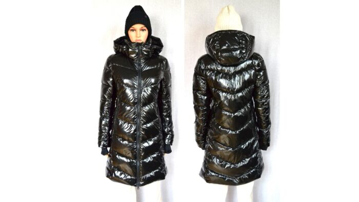 BOGNER FIRE+ICE AENNY 2 DAMEN MANTEL SHINY SCHWARZ WOMEN Gr 34 XS NEU