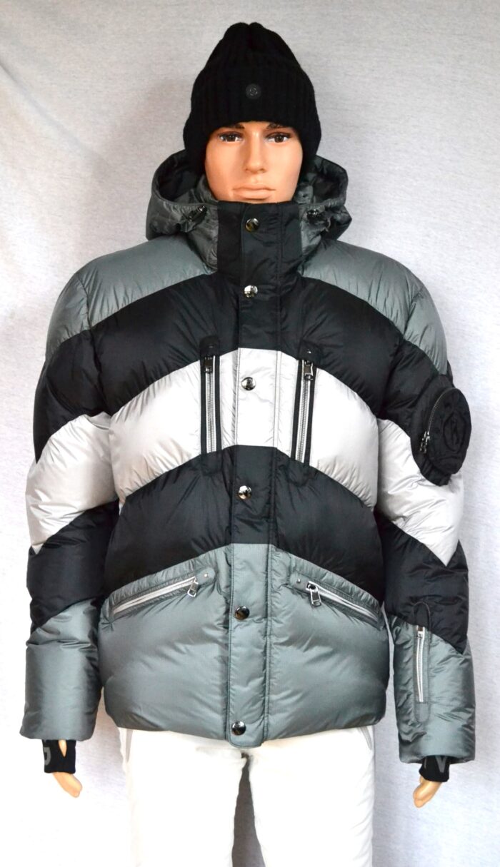 BOGNER HERREN ILLYA DAUNEN SKIJACKE JACKE GRAU-SCHWARZ Gr 50 L NEU – Bild 10