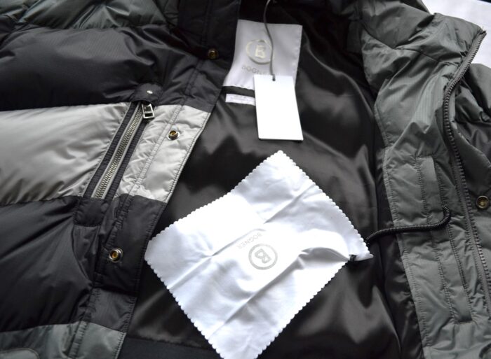 BOGNER HERREN ILLYA DAUNEN SKIJACKE JACKE GRAU-SCHWARZ Gr 50 L NEU – Bild 14