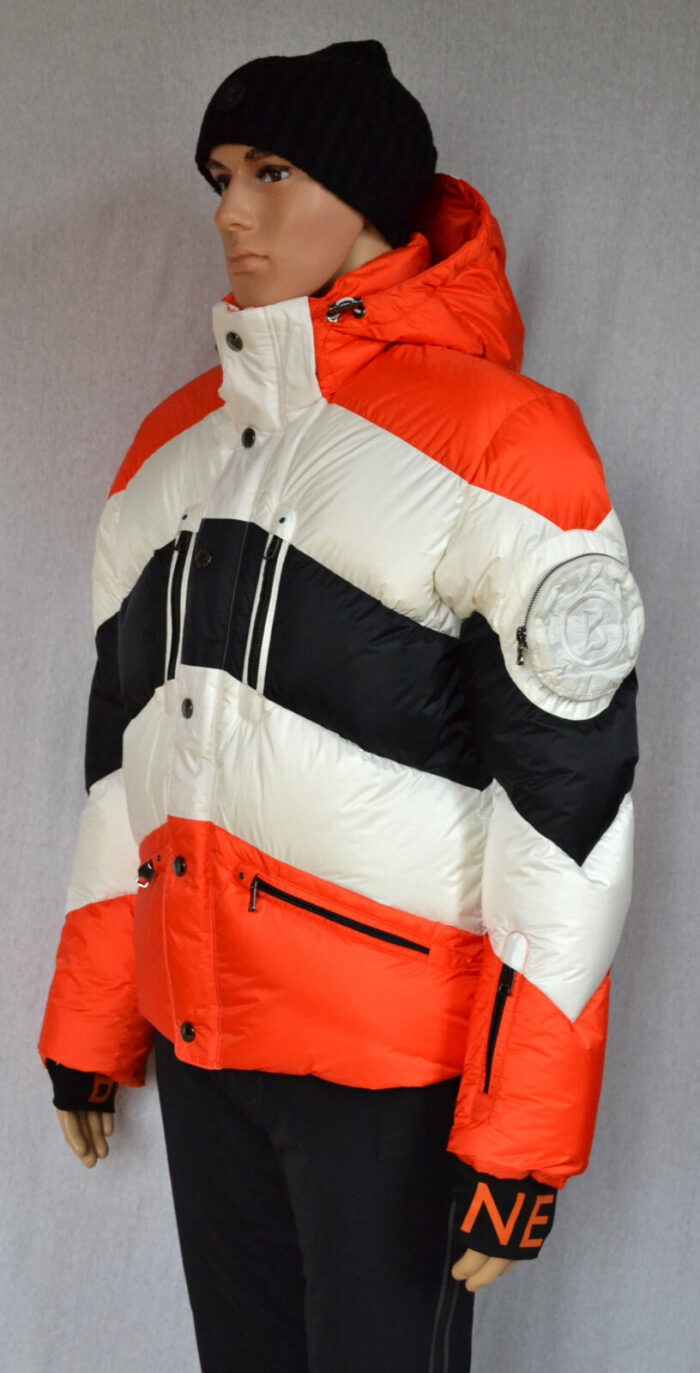 BOGNER HERREN ILLYA DAUNEN SKIJACKE ROT-WEIß Gr 46-48 S-M NEU – Bild 5