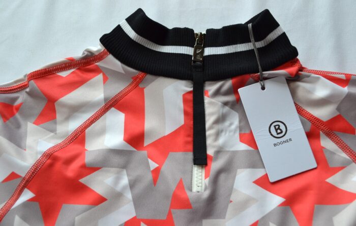 BOGNER DAMEN SKI FIRST LAYER STRETCH UNTERZIEHER ROT-WEIß Gr 36 38 40 42 44 46 NEU – Bild 4