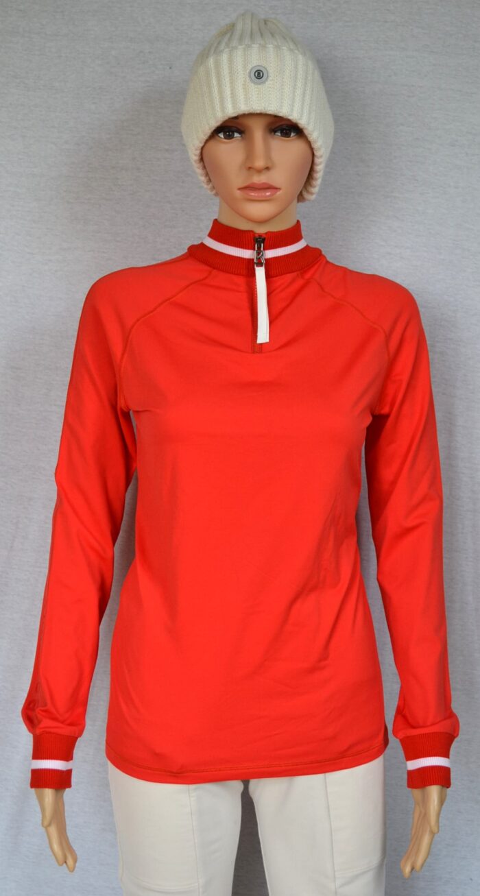 BOGNER DAMEN SKI FIRST LAYER STRETCH UNTERZIEHER ROT Gr 36 S NEU