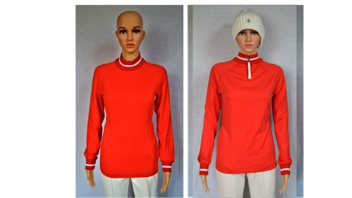 BOGNER DAMEN SKI FIRST LAYER STRETCH UNTERZIEHER ROT Gr 36 S NEU