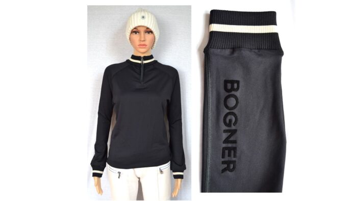 BOGNER DAMEN SKI FIRST LAYER STRETCH UNTERZIEHER SCHWARZ Gr 42 XL NEU