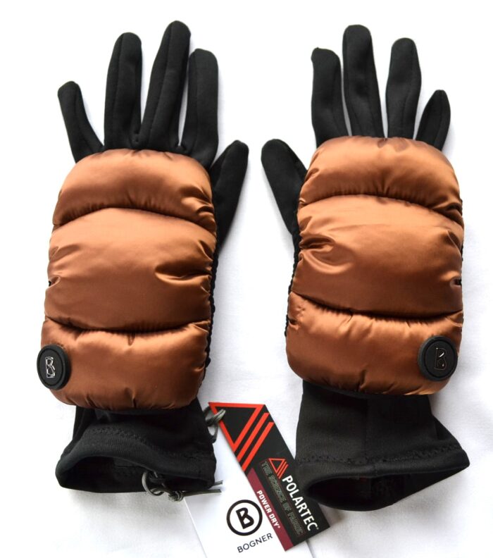 BOGNER TOUCH DAMEN HANDSCHUHE MIT HANDY TOUCHFUNKTION STRETCH BRAUN UVP 120 € Gr S M NEU – Bild 2