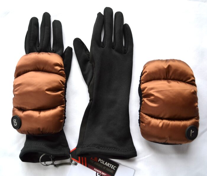 BOGNER TOUCH DAMEN HANDSCHUHE MIT HANDY TOUCHFUNKTION STRETCH BRAUN UVP 120 € Gr S M NEU