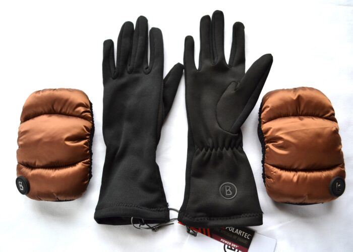 BOGNER TOUCH DAMEN HANDSCHUHE MIT HANDY TOUCHFUNKTION STRETCH BRAUN UVP 120 € Gr S M NEU – Bild 5