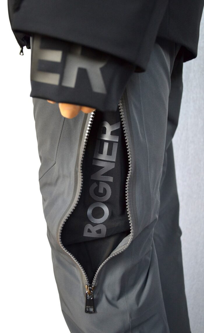 BOGNER HERREN SKIANZUG SET HENRI SKIJACKE GRAU SCHWARZ + SKIHOSE TIM 4 Gr 50 L NEU – Bild 28