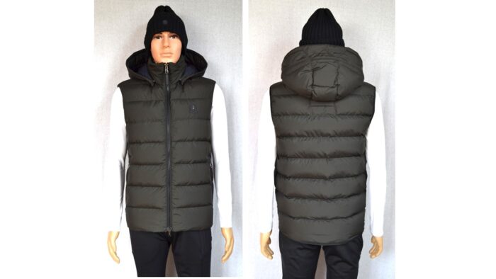 BOGNER HOLGER HERREN DAUNENWESTE WESTE DUNKEL OLIV Gr 48 M NEU