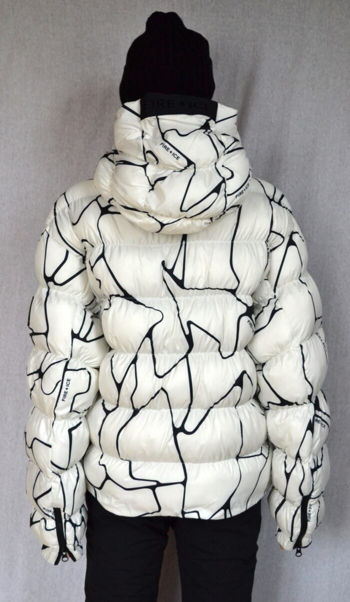 BOGNER FIRE+ICE ROMY DAMEN SKI JACKE WEIß PRINT Gr 36 S NEU – Bild 4