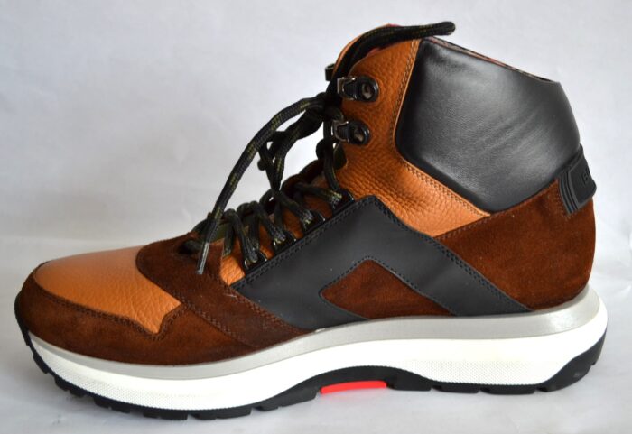 BOGNER ANTWERP HERREN LEDER BOOTS BRAUN MULTICOLOR Gr 44 NEU – Bild 5