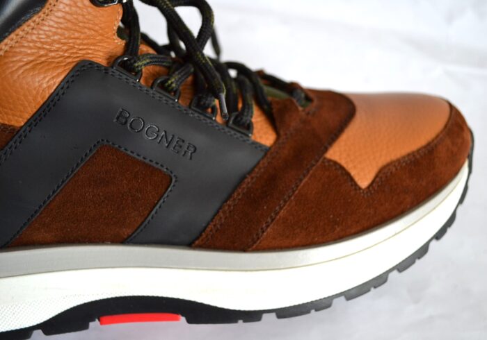 BOGNER ANTWERP HERREN LEDER BOOTS BRAUN MULTICOLOR Gr 44 NEU – Bild 7