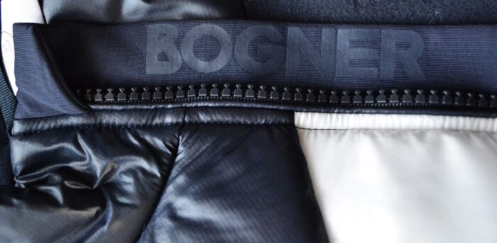 BOGNER KOLYA HERREN HYBRIDJACKE SKI SOFTSHELL JACKE DUNKELBLAU-WEIß Stretch Gr 50 L NEU – Bild 6