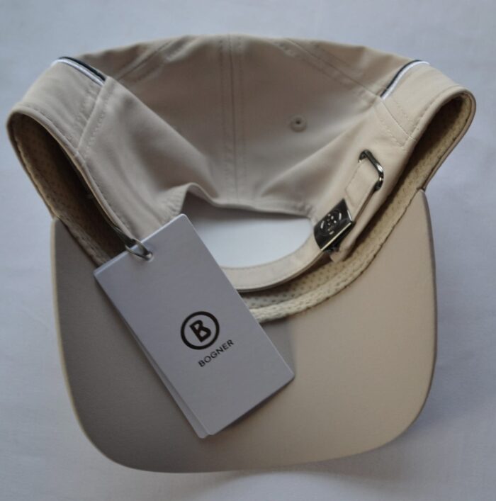 BOGNER MIKON CAP FLAMMEN BASECAP HERREN MÜTZE GOLF BEIGE KAPPE UVP 80 € NEU – Bild 5