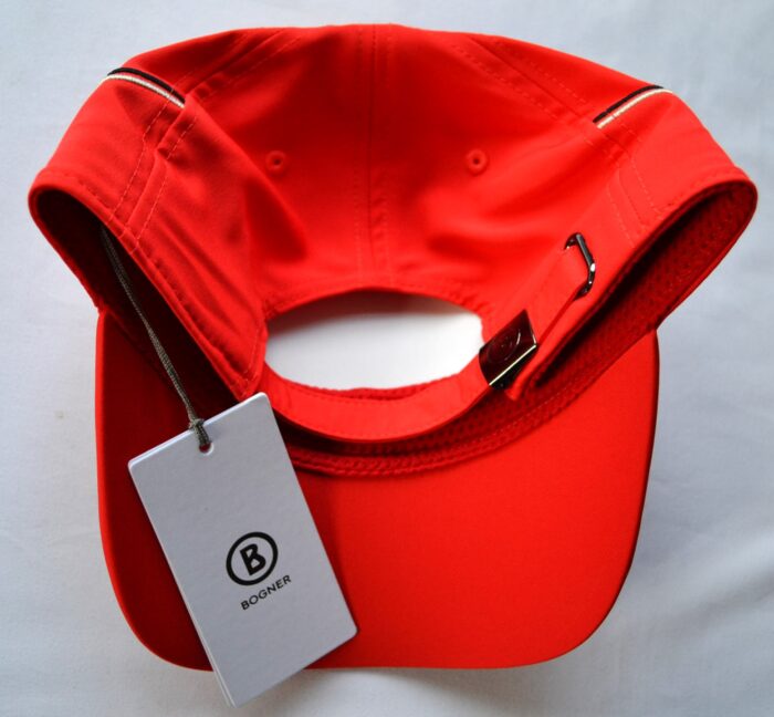 BOGNER MIKON CAP FLAMMEN BASECAP HERREN MÜTZE GOLF ROT KAPPE UVP 80 € NEU – Bild 2