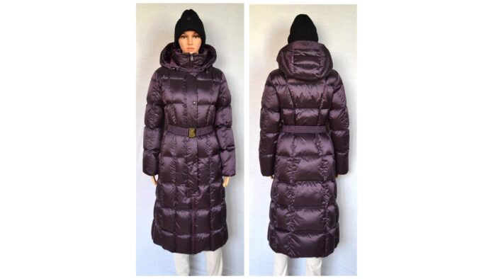 BOGNER NICOLE D3 DAMEN DAUNENMANTEL PFLAUME VIOLETT Gr 36 S NEU