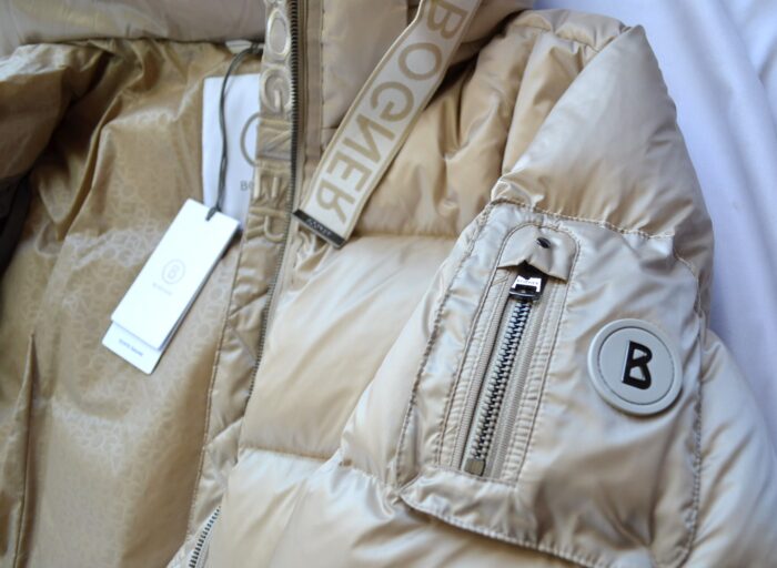 BOGNER FELINE DAMEN DAUNEN JACKE BEIGE FELINA Gr 46 48 NEU – Bild 12