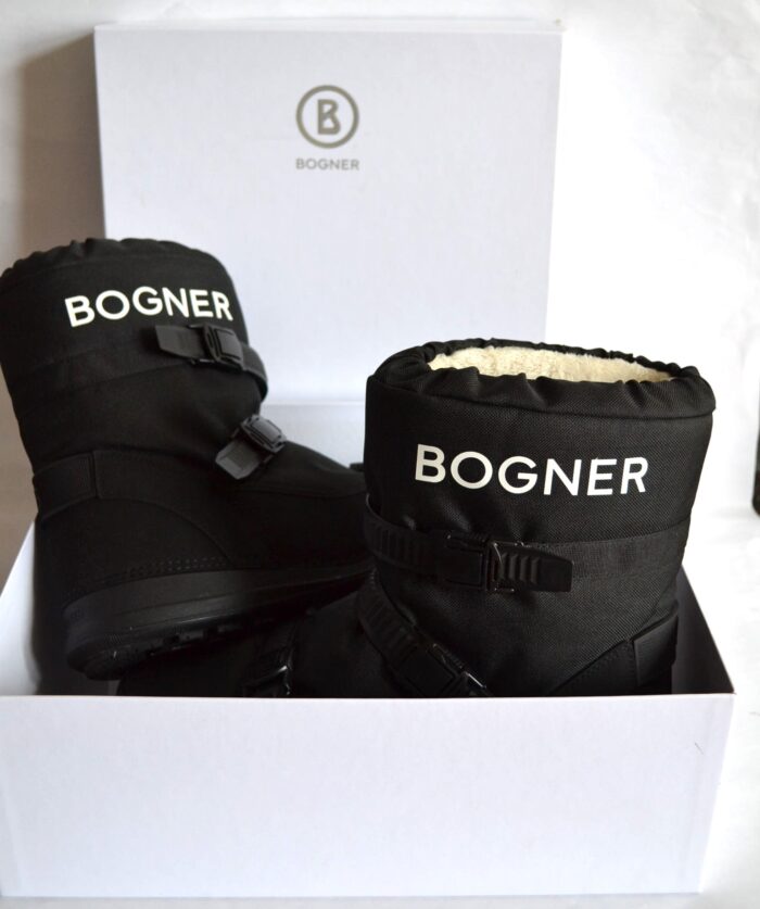 BOGNER HERREN LAAX SCHNEE BOOTS STIEFEL SCHWARZ Gr 44 NEU – Bild 7