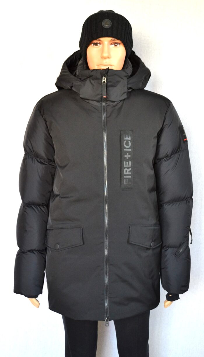 BOGNER FIRE+ICE YADID HERREN DAUNENJACKE JACKE PARKA SCHWARZ Gr 50 L NEU – Bild 3