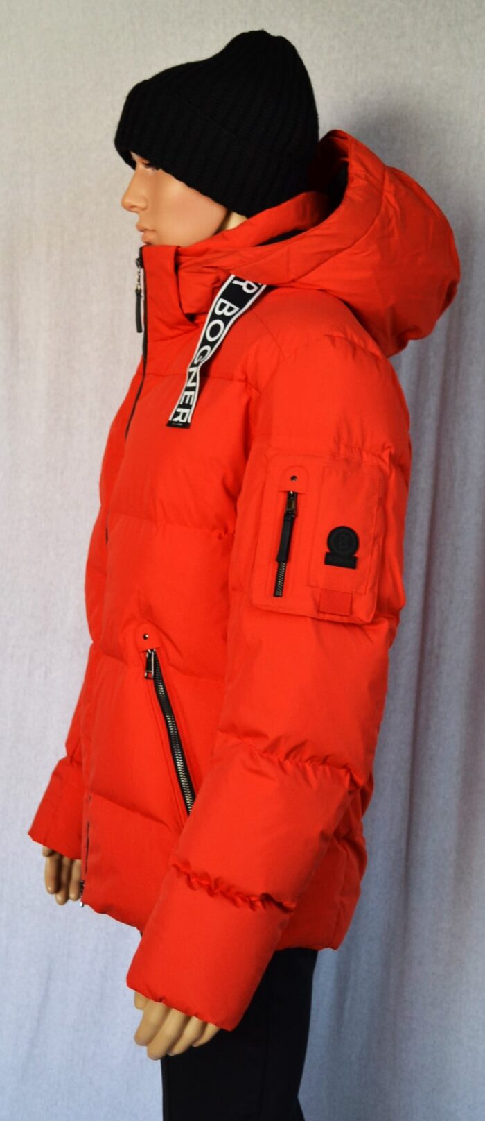 BOGNER JAMY HERREN DAUNENJACKE JACKE ROT LOGO BÄNDER Gr 52 XL NEU – Bild 4