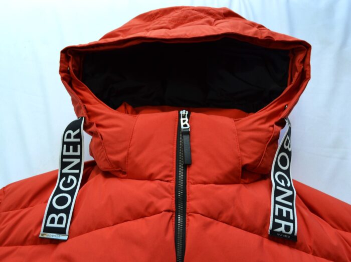 BOGNER JAMY HERREN DAUNENJACKE JACKE ROT LOGO BÄNDER Gr 52 XL NEU – Bild 11