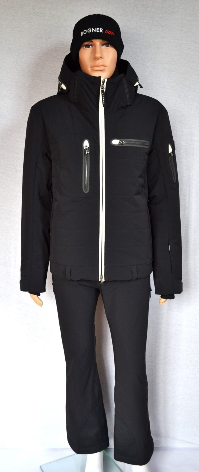 BOGNER 007 HERREN SKIANZUG SKIJACKE BOND 21 + SKIHOSE BOND 20 SCHWARZ Gr 50 L NEU – Bild 3