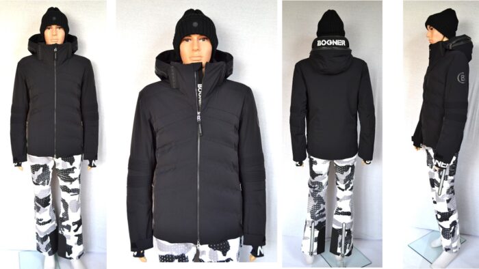 BOGNER HENRIK HERREN SKIJACKE SCHWARZ JACKE Gr 60 5XL ÜBERGRÖßE NEU