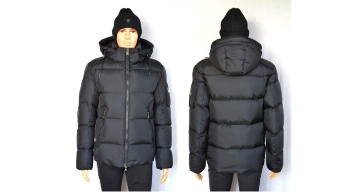 BOGNER JAMY D1 HERREN DAUNENJACKE SCHWARZ JACKE Gr 48 50 M L NEU