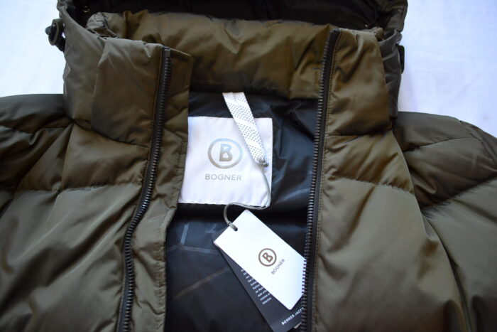 BOGNER JAMY D1 HERREN DAUNENJACKE OLIV JACKE Gr 50 52 L XL NEU – Bild 6