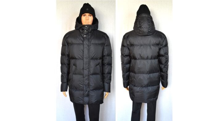 BOGNER JANOS HERREN DAUNENJACKE PARKA KURZMANTEL SCHWARZ Gr 50 52 l XL NEU