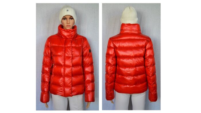 BOGNER LESLIE D DAMEN DAUNENJACKE JACKE ROT Gr 36 S NEU