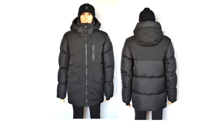BOGNER FIRE+ICE YADID HERREN DAUNENJACKE JACKE PARKA SCHWARZ Gr 50 L NEU