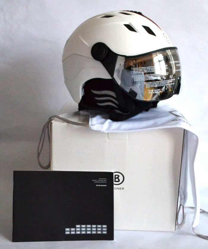 BOGNER 007 BULLET BOND SKIHELM MIT VISIER SKI HERREN DAMEN Gr S M L XL NEU OVP – Bild 3