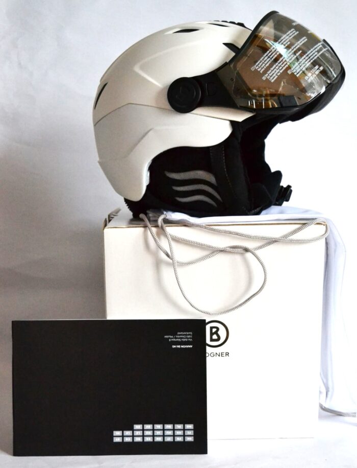 BOGNER 007 BULLET BOND SKIHELM MIT VISIER SKI HERREN DAMEN Gr S M L XL NEU OVP – Bild 17