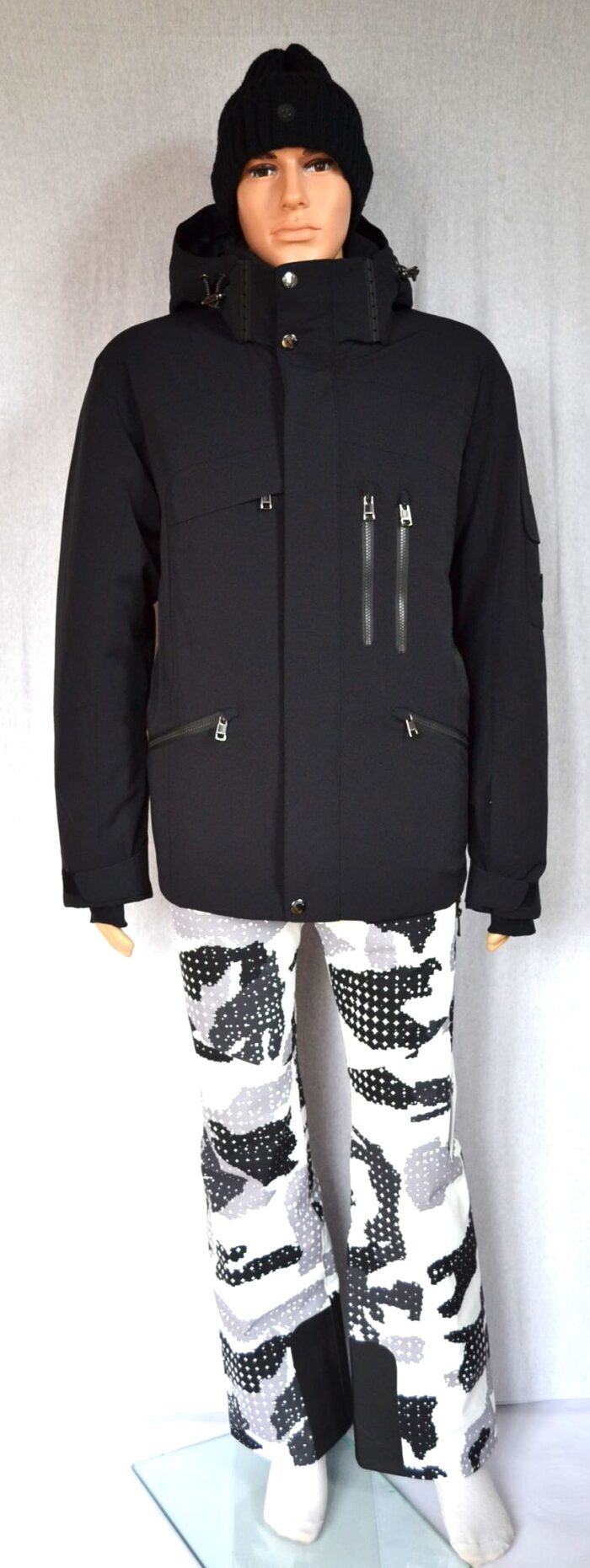 BOGNER DANJO HERREN SKIJACKE SCHWARZ STRETCH JACKE MENS Gr 50 L NEU – Bild 2