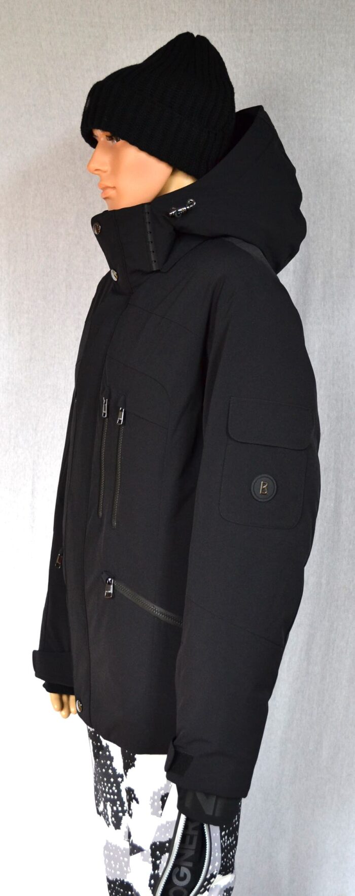 BOGNER DANJO HERREN SKIJACKE SCHWARZ STRETCH JACKE MENS Gr 50 L NEU – Bild 5