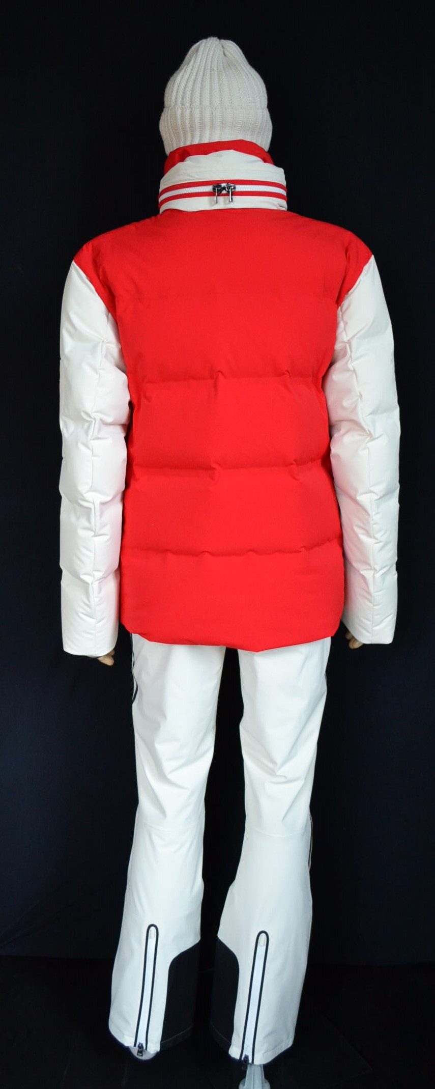 BOGNER SET SKIANZUG MACEO HERREN DAUNEN SKIJACKE ROT ECRU + SKIHOSE TIM 2 Gr 50 L NEU – Bild 4