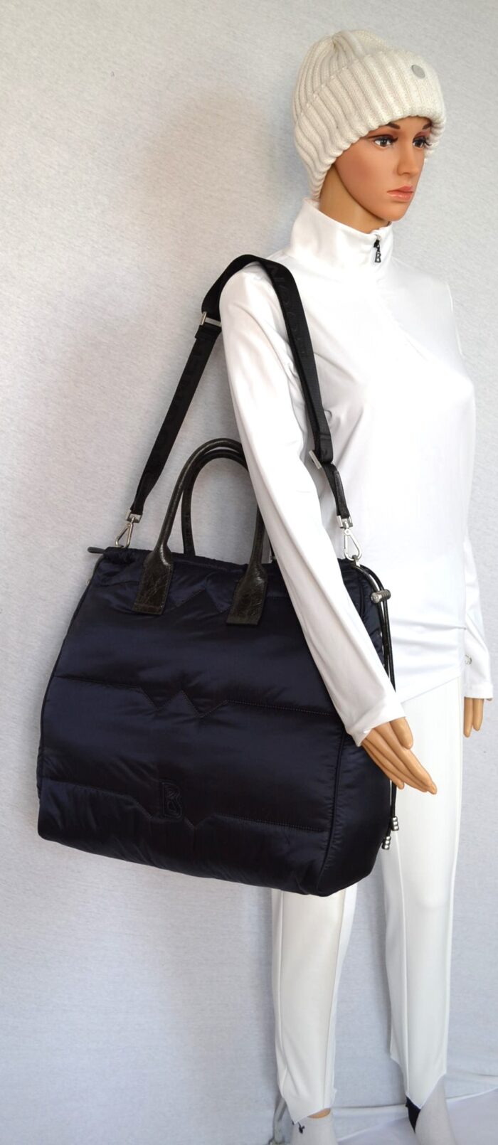 BOGNER XL DAMEN SHOPPER TASCHE MALINA REISETASCHE WEEKENDER TOTE BAG DUNKELBLAU NEU – Bild 10