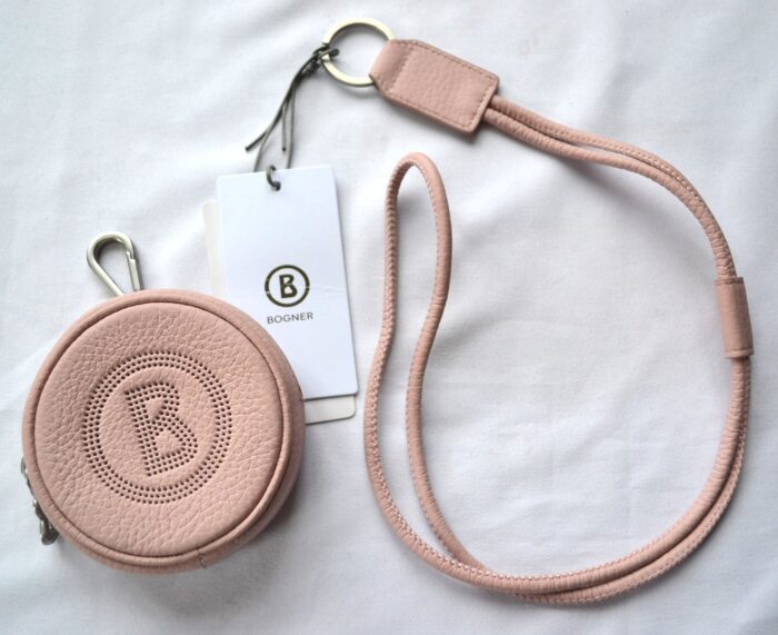 BOGNER kleine DAMEN LEDER TASCHE SULDEN AIRIN NECKPOUCH ROSA UVP 129 € NEU – Bild 4