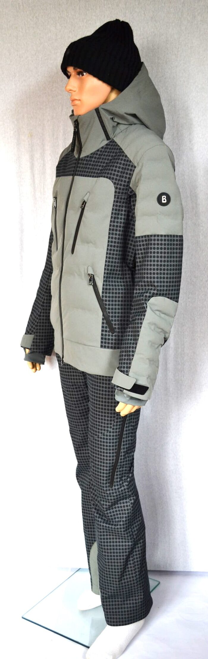 BOGNER SET SKIANZUG HERREN FIONN 2 SKIJACKE STRETCH + SKIHOSE TIM 7 BLACK DOTS Gr 50 L NEU – Bild 5