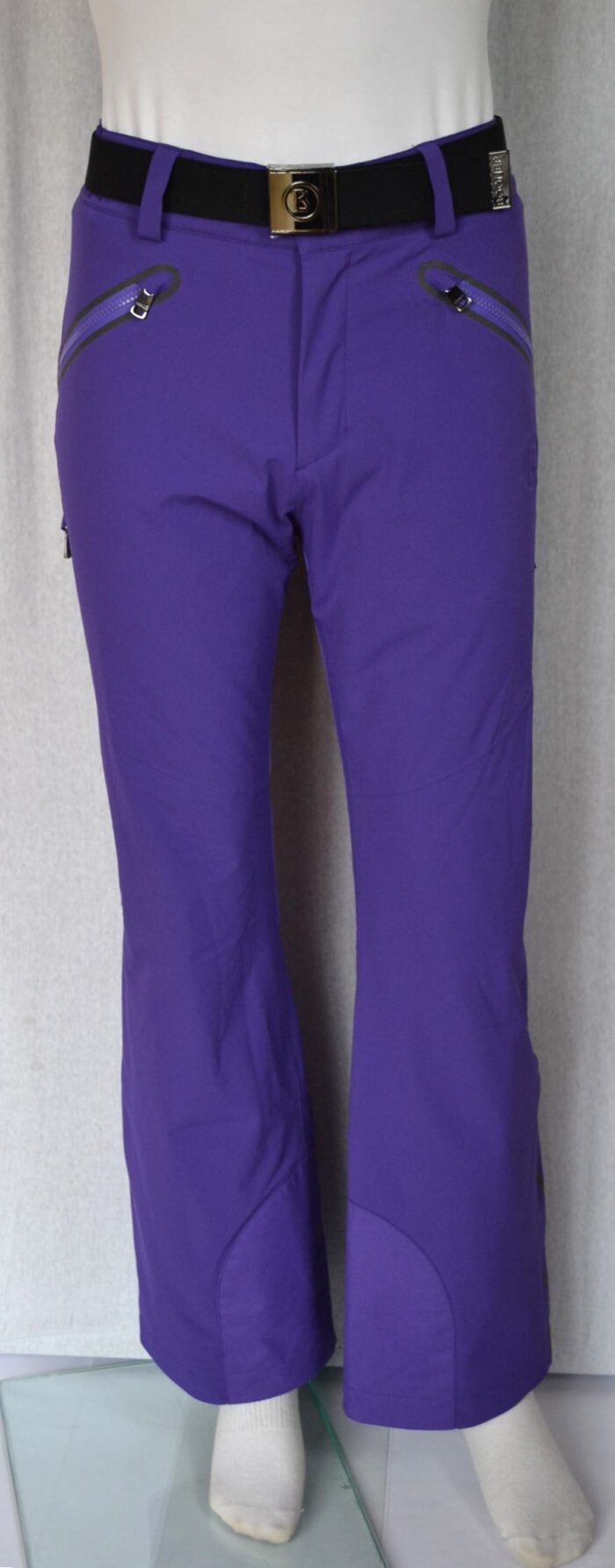 BOGNER SET SKIANZUG HERREN SKIJACKE FIRAS MIT FLAMMEN + TIM 6 SKIHOSE STRETCH VIOLETT Gr 50 L NEU – Bild 2