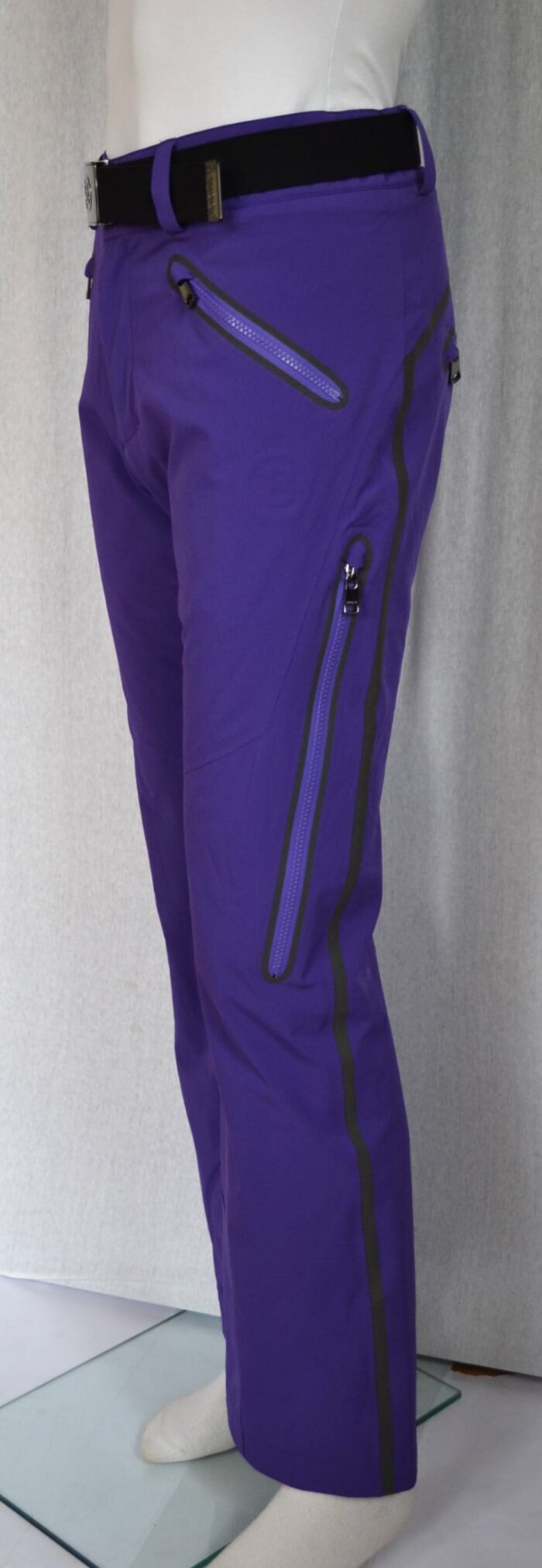 BOGNER SET SKIANZUG HERREN SKIJACKE FIRAS MIT FLAMMEN + TIM 6 SKIHOSE STRETCH VIOLETT Gr 50 L NEU – Bild 3